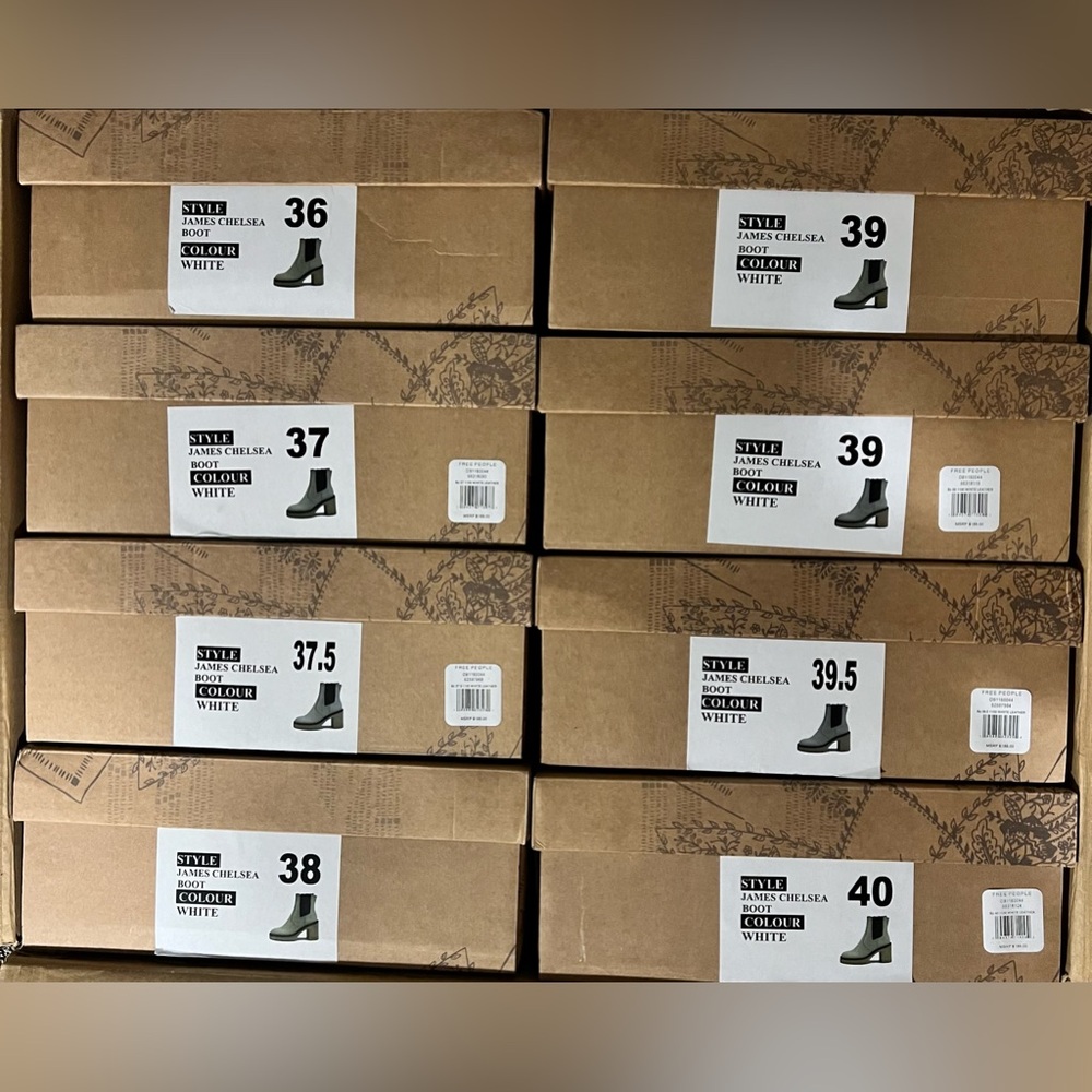 🖤FREE PEOPLE 100% Leather Boots 💖Made in Spain JAMES CHELSEA -Brand New In Box - Picture 13 of 16